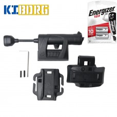 Тактичний ліхтарик на шолом із кріпленням MPLS CHARGE Black