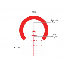 Приціл Primary Arms SLx 1-8x24 FFP сітка ACSS Griffin з підсвічуванням Primary Arms SLx 1-8x24 FFP сітка ACSS Grif