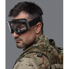 Окуляри балістичні ESS NVG Goggle Black/Clear