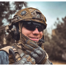 Окуляри балістичні Swiss Eye Blackhawk Pro - NEW. Колір: чорний