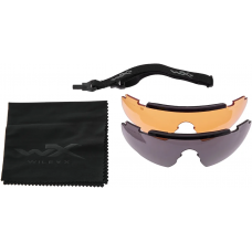 Окуляри балістичні Wiley X Rogue Comm. 3 лінзи (Grey/Clear/Rust)