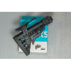 Телескопічний складний приклад Fab Defense GLR-16 (оригінал) до АКС, АКСУ. Адаптер DLG топ якість без люфту