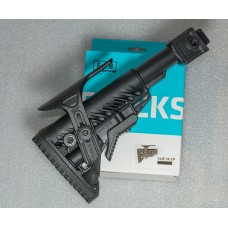 Телескопічний складний приклад Fab Defense GLR-16 (оригінал) до АКС, АКСУ. Адаптер DLG топ якість без люфту