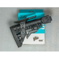 Телескопічний складний приклад Fab Defense GLR-16 (оригінал) до АКС, АКСУ. Адаптер DLG топ якість без люфту