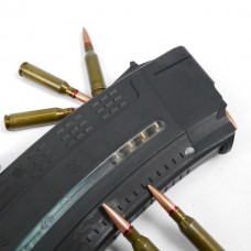 Магазин для АК 5.45 з вікном для контролю кількості патронів. Чорний