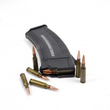 Магазин для АК 5.45 з вікном для контролю кількості патронів. Чорний