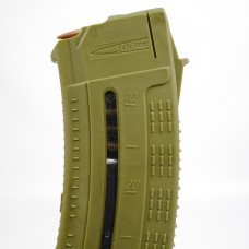 Магазин для АК 5.45 з вікном для контролю кількості патронів. Олива