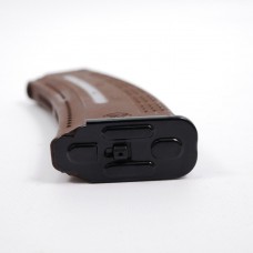 Магазин для АК 5.45 з вікном для контролю кількості патронів. Коричневий