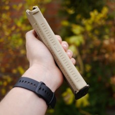 Магазин для АК 5.45 з вікном для контролю кількості патронів. Койот