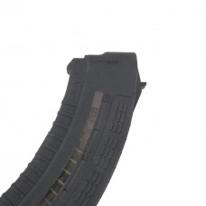 Магазин для АК 7.62х39 з вікном для контролю кількості патронів. Чорний