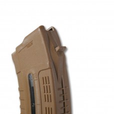 Магазин для АК 7.62х39 з вікном для контролю кількості патронів. Коричневий