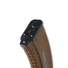 Магазин для АК 7.62х39 з вікном для контролю кількості патронів. Коричневий