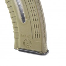 Магазин для АК 7.62х39 з вікном для контролю кількості патронів. Койот